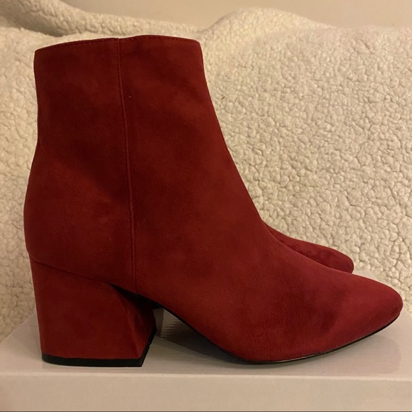 Brand New TOPSHOP Faux Suede Booties